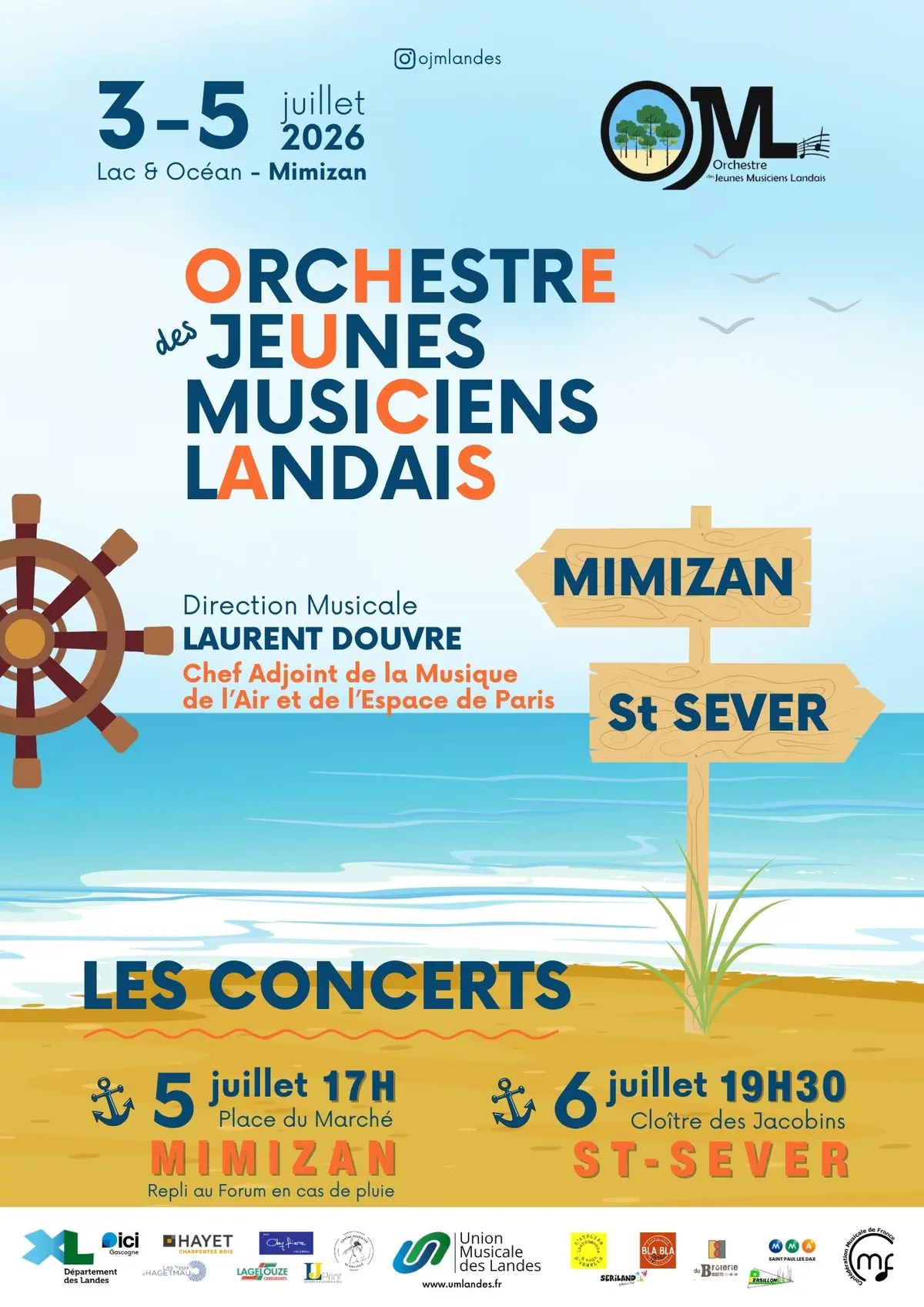 Concert Orchestre des Jeunes Musiciens Landais