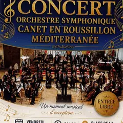 Concert Orchestre Symphonique Canet En Roussillon Méditerranée