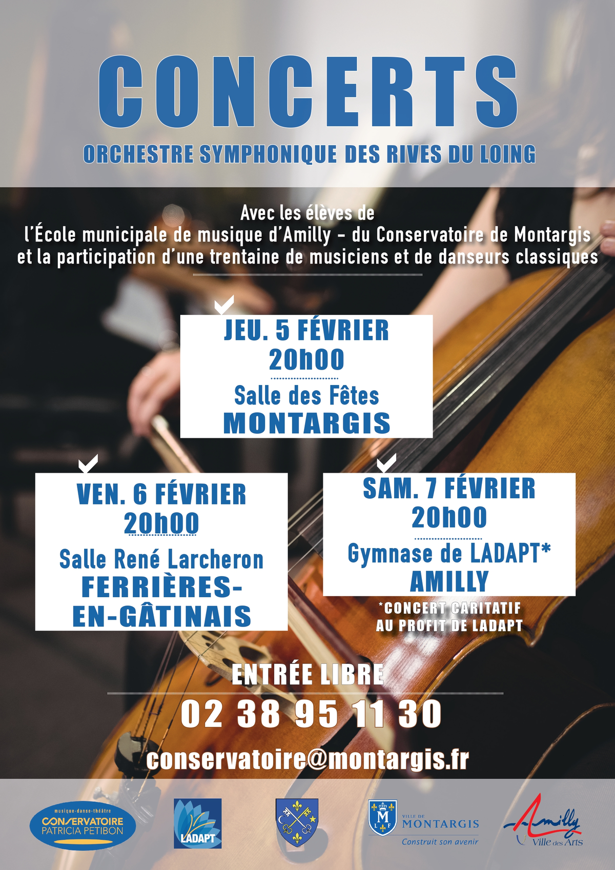 Concert - Orchestre symphonique des Rives du Loing