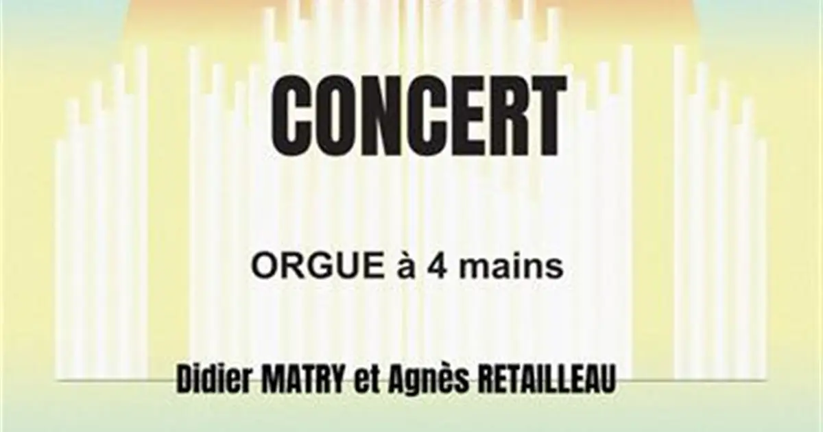 Concert orgue à 4 mains