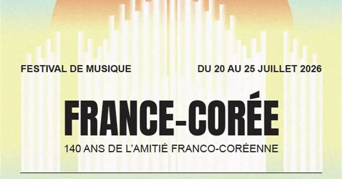 Concert orgue et piano pour le 140ème anniversaire de l'Amitié Franco-Coréenne