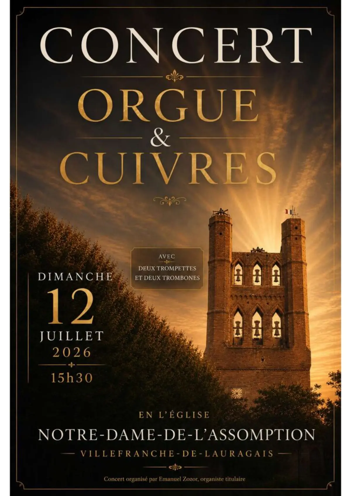 Concert Orgues Et Cuivres