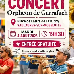 Concert - Orphéon de Garrafach