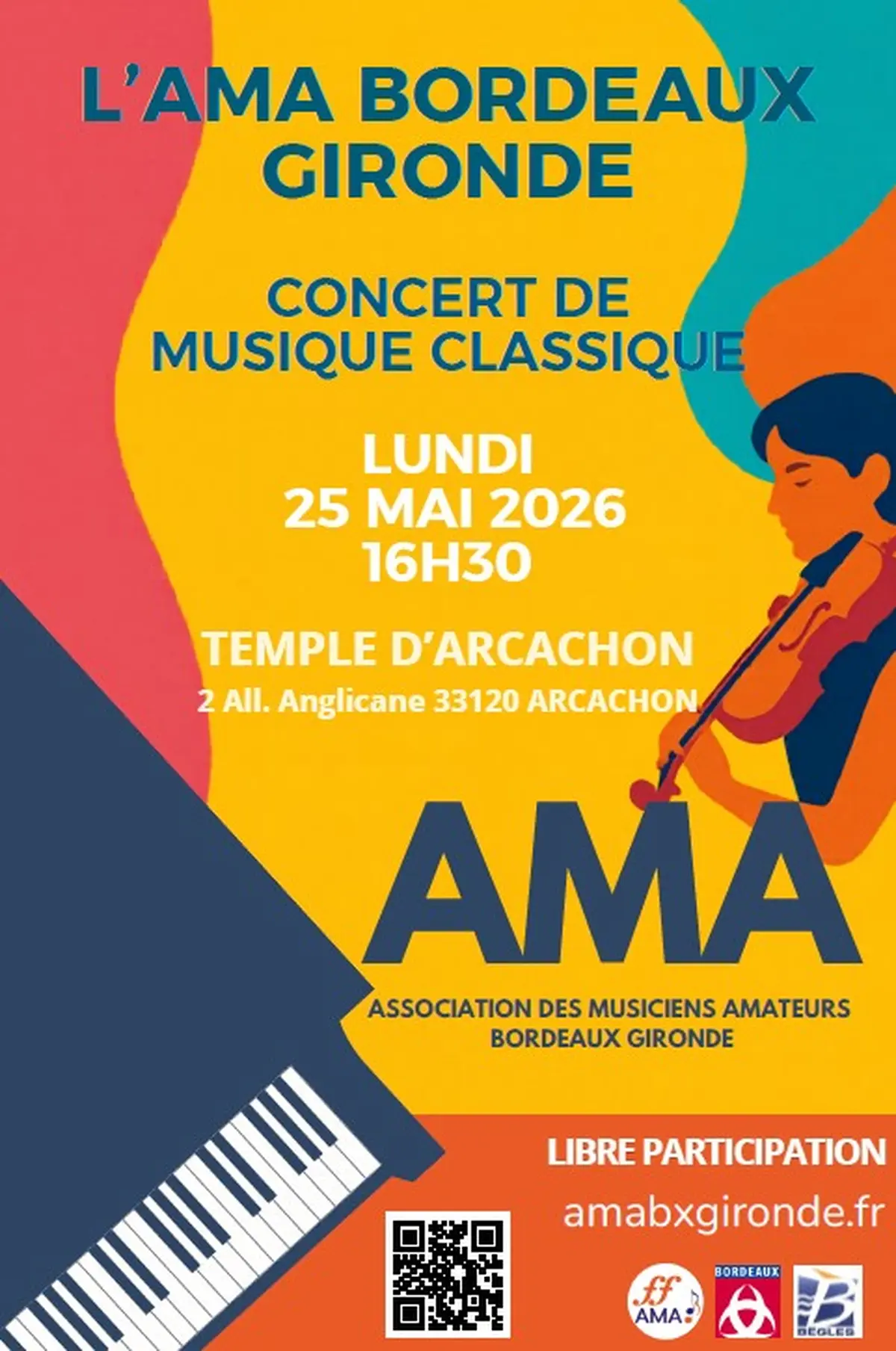 Concert par l'Association des Musiciens de la Gironde (AMA)