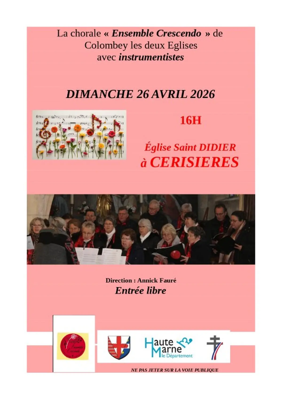 Concert par l'Ensemble Crescendo