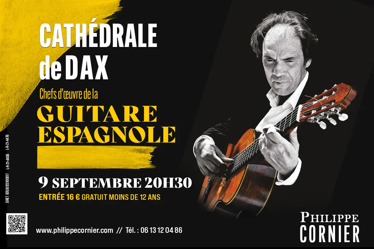 Concert par le guitariste Philippe Cornier