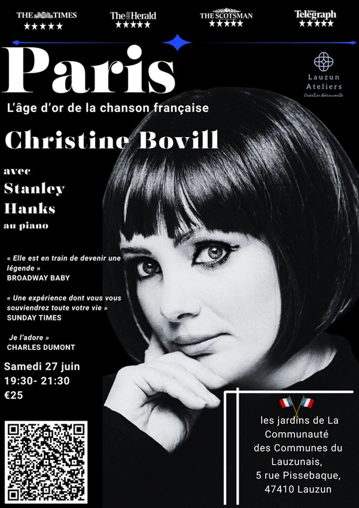 Concert - Paris : l'Âge d'or de la chanson française