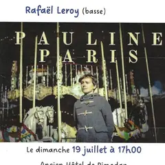 Concert Pauline Paris et Rafaël Leroy - Hôtel de Pïmodan