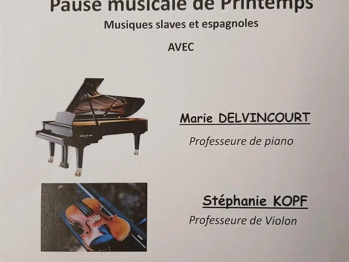 Concert Pause musicale de Printemps