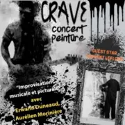 Concert - peinture avec Crave à l'Escalier