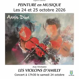 Concert Peinture en musique avec l'Orchestre les Violons d'Amilly