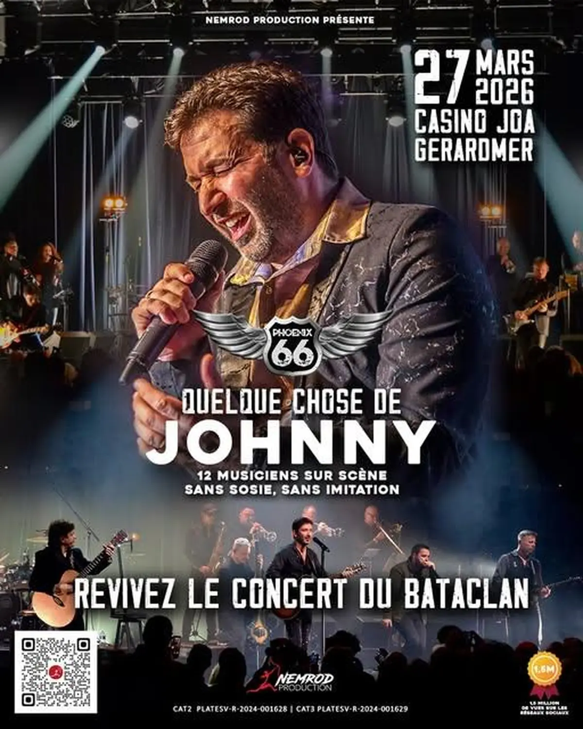 Concert Phoenix 66 - Quelque chose de Johnny