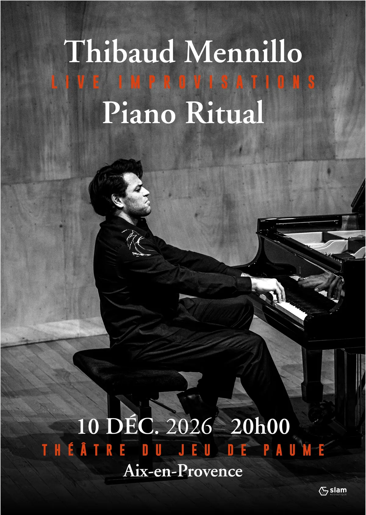 Concert - Piano Ritual, Live Improvisations - Thibaud Mennillo