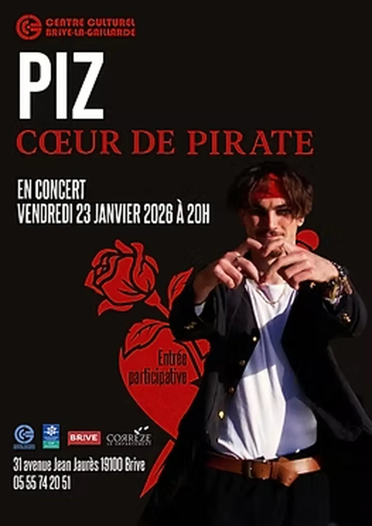Concert Piz (Centre culturel de Brive)