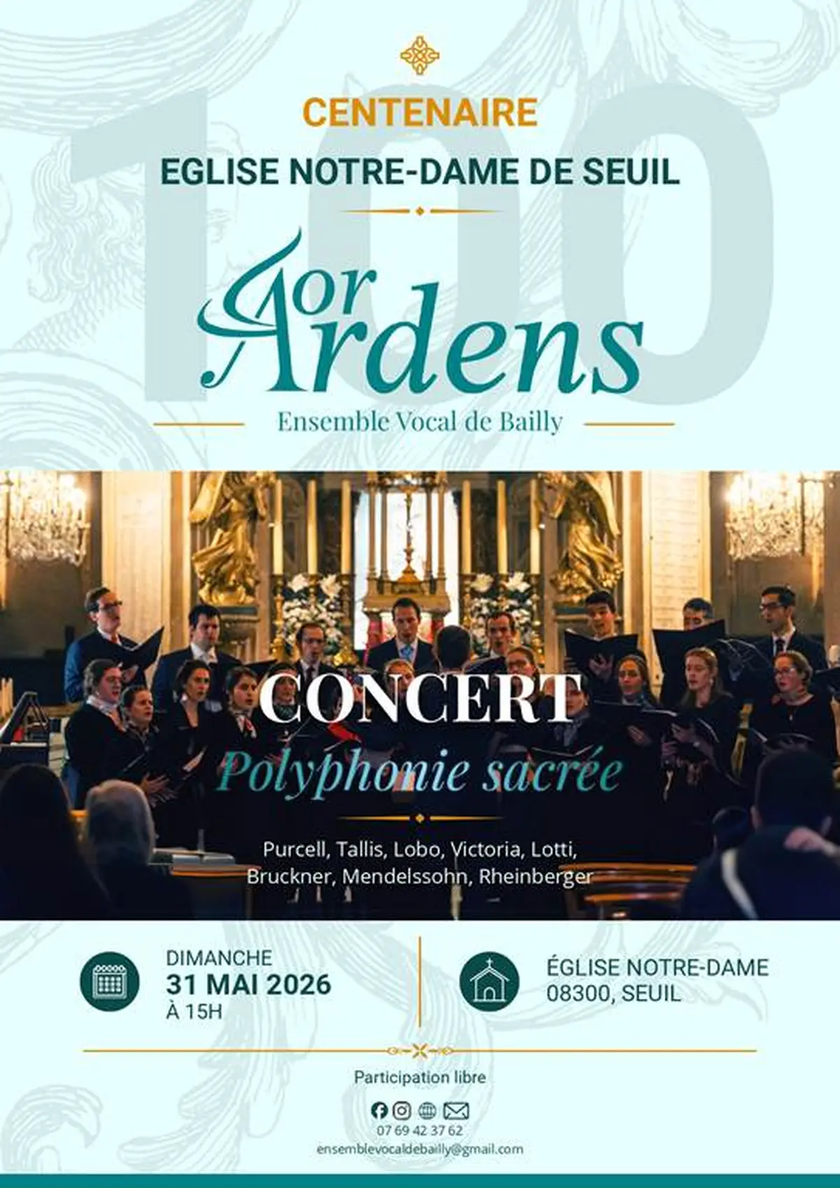 Concert Polyphonie sacrée