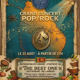 Concert Pop/rock avec Les Cannes à son
