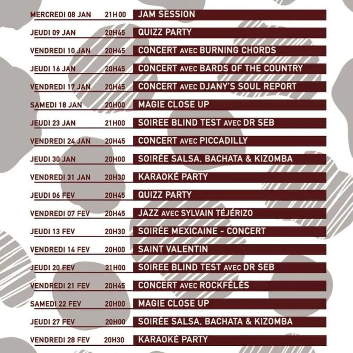 Concert Pop Rock : Hello From Mars