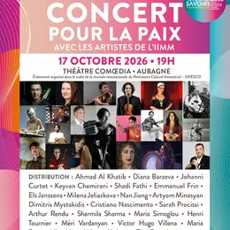 Concert pour la Paix / Concert présenté par l'Institut International des Musiques du Monde