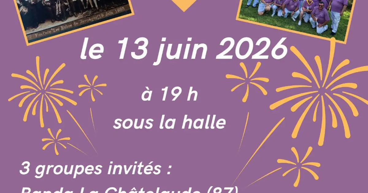 Concert pour les 100 ans des Echos de Jarnages