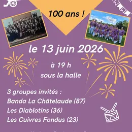 Concert pour les 100 ans des Echos de Jarnages