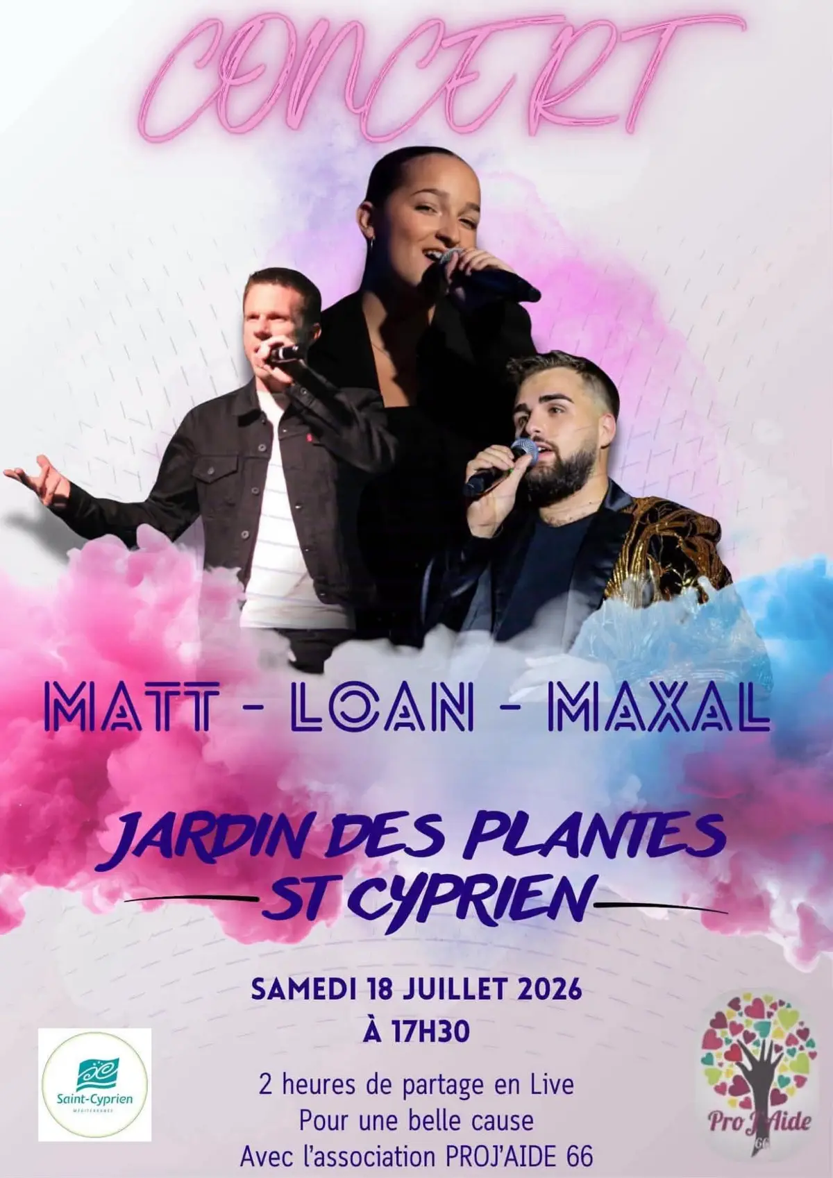 Concert Proj'Aide 66 - Matt - Loan - Maxal