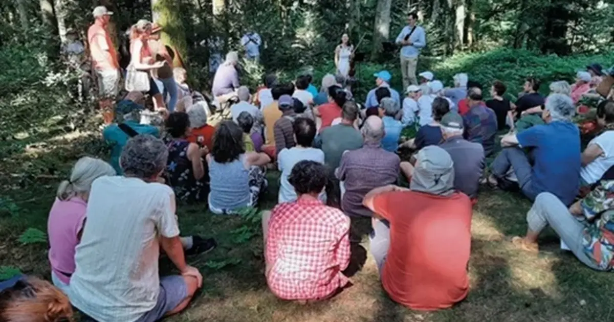 Concert promenade à Bibracte