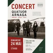 Concert quatuor Arnaga