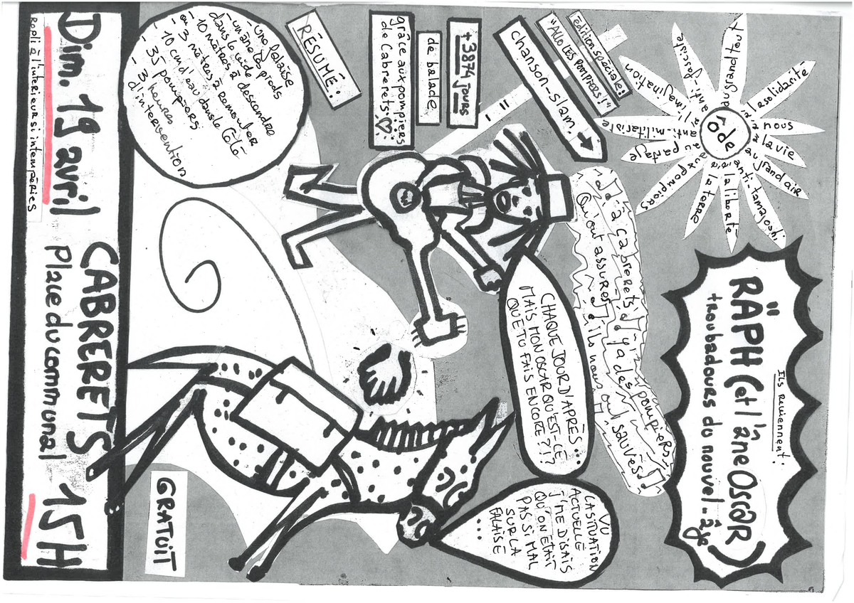 Concert Räph (et l'âne Oscar) - troubadours du nouvel-âge