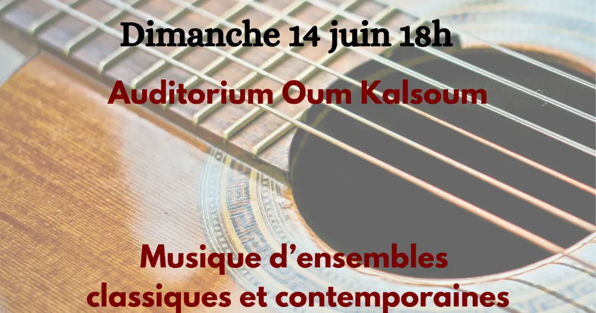Concert : rassemblement départemental de guitares à Figeac