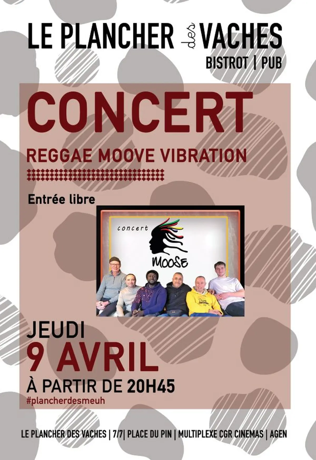 Concert Reggae Moove Vibration