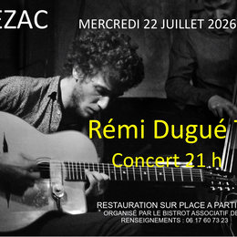 Concert Rémi DUGUÉ TRIO