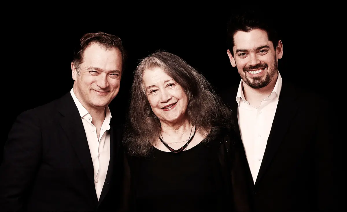 Concert : Renaud Capuçon, Martha Argerich, Lahav Shani