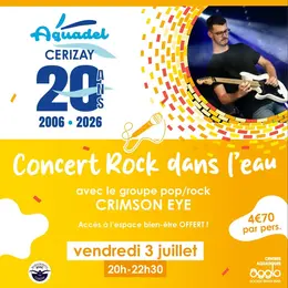 Concert rock dans l'eau - Les 20 ans d'Aquadel