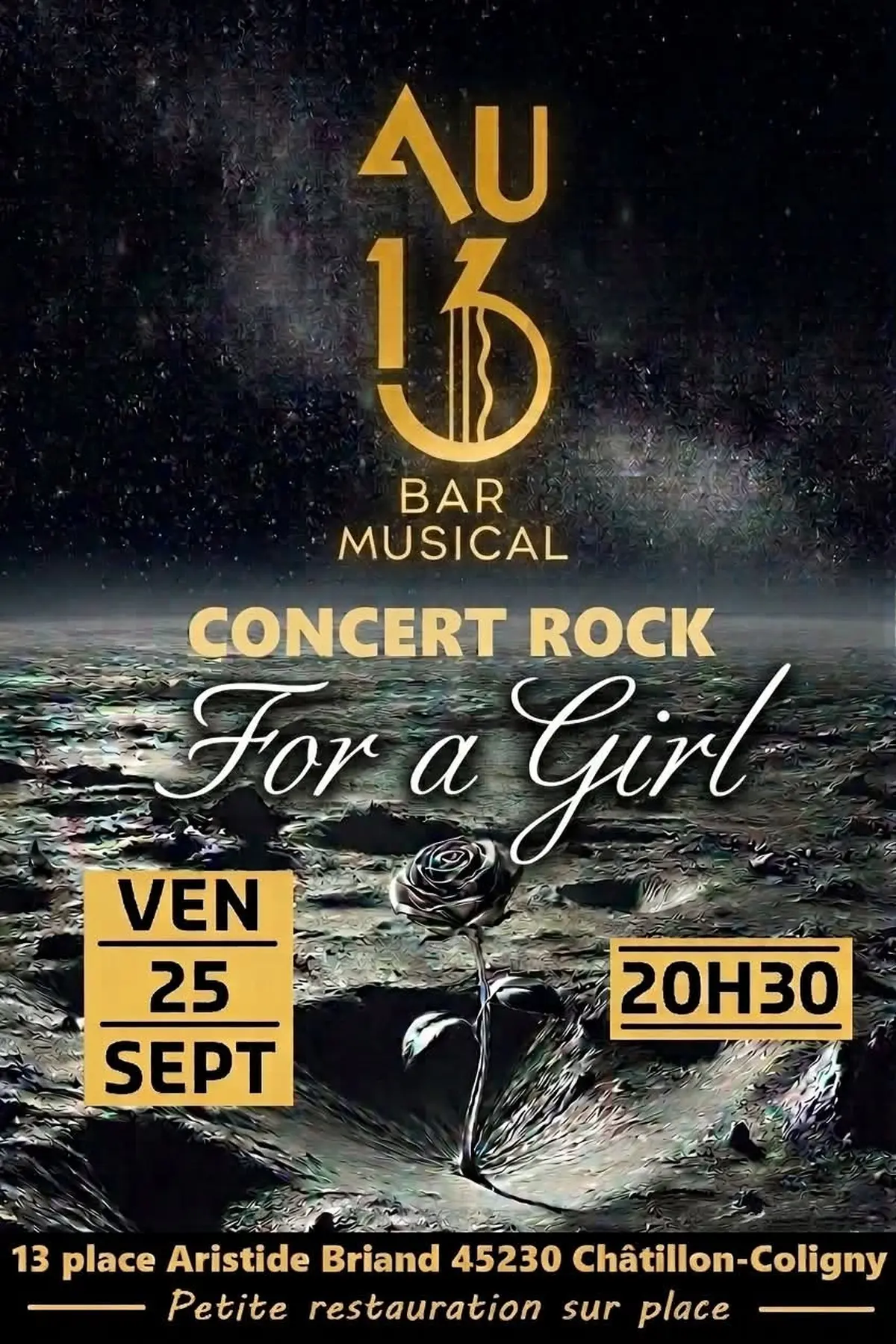 Concert rock For a girl