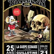 Concert Rock Punk : La Guêpe Ecrasée - Guillotine et Sexion Amiante
