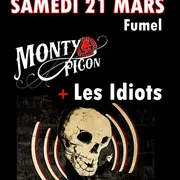 Concert Rock Punk : Monty Picon - Les Idiots