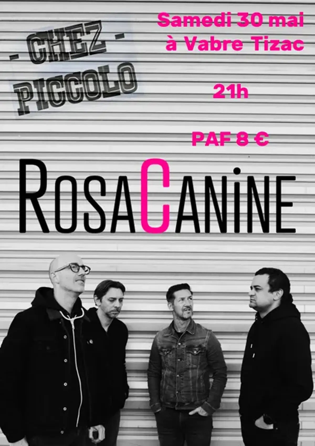 Concert Rosa Canine chez Piccolo à Vabre-Tizac