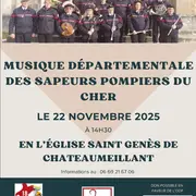 Concert sapeurs pompiers du Cher