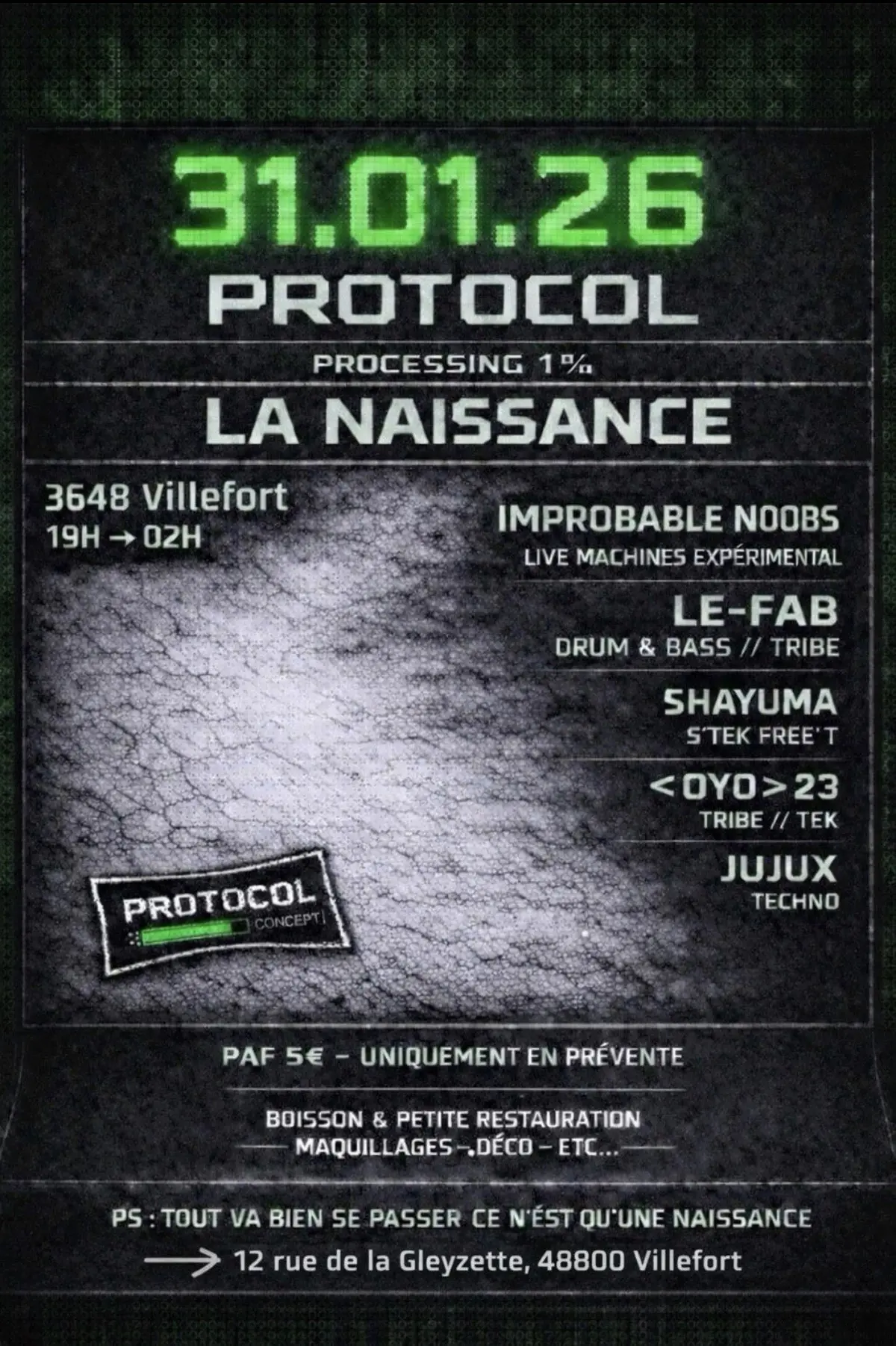 Concert-Soirée électro