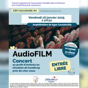 Concert solidaire à Agon-Coutainville avec AudioFILM