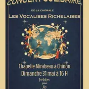 Concert solidaire de la chorale Les Vocalises Richelaises
