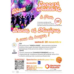 Concert solidiare danse et musique A vous de bouger