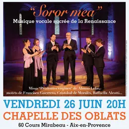 Concert :  Soror mea- Les Voix Animées