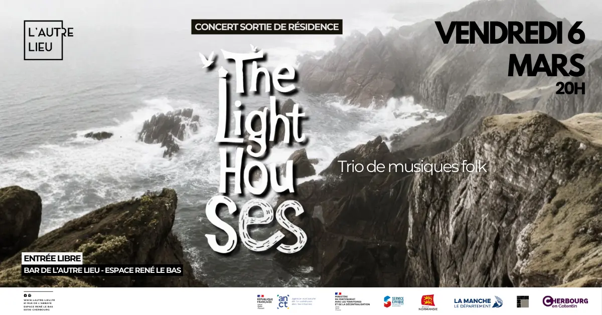 Concert sortie de résidence - Avec le trio folk The Lighthouses