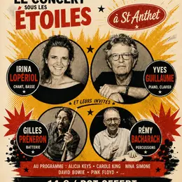 Concert sous les étoiles à Saint-Anthet