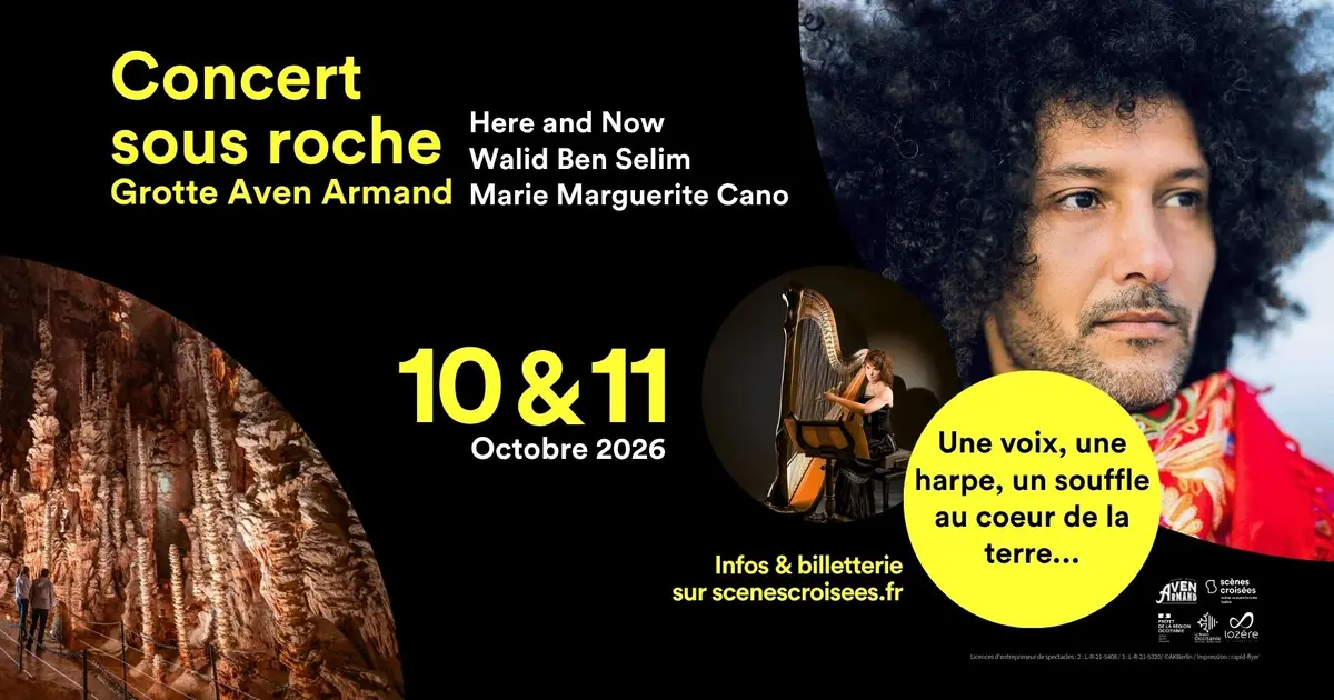 Concert Sous Roche à La Grotte Aven Armand