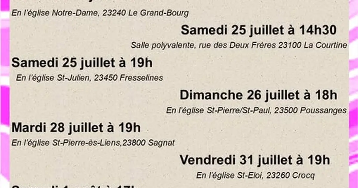 Concert - Spectacle de l'Ensemble Gabriel