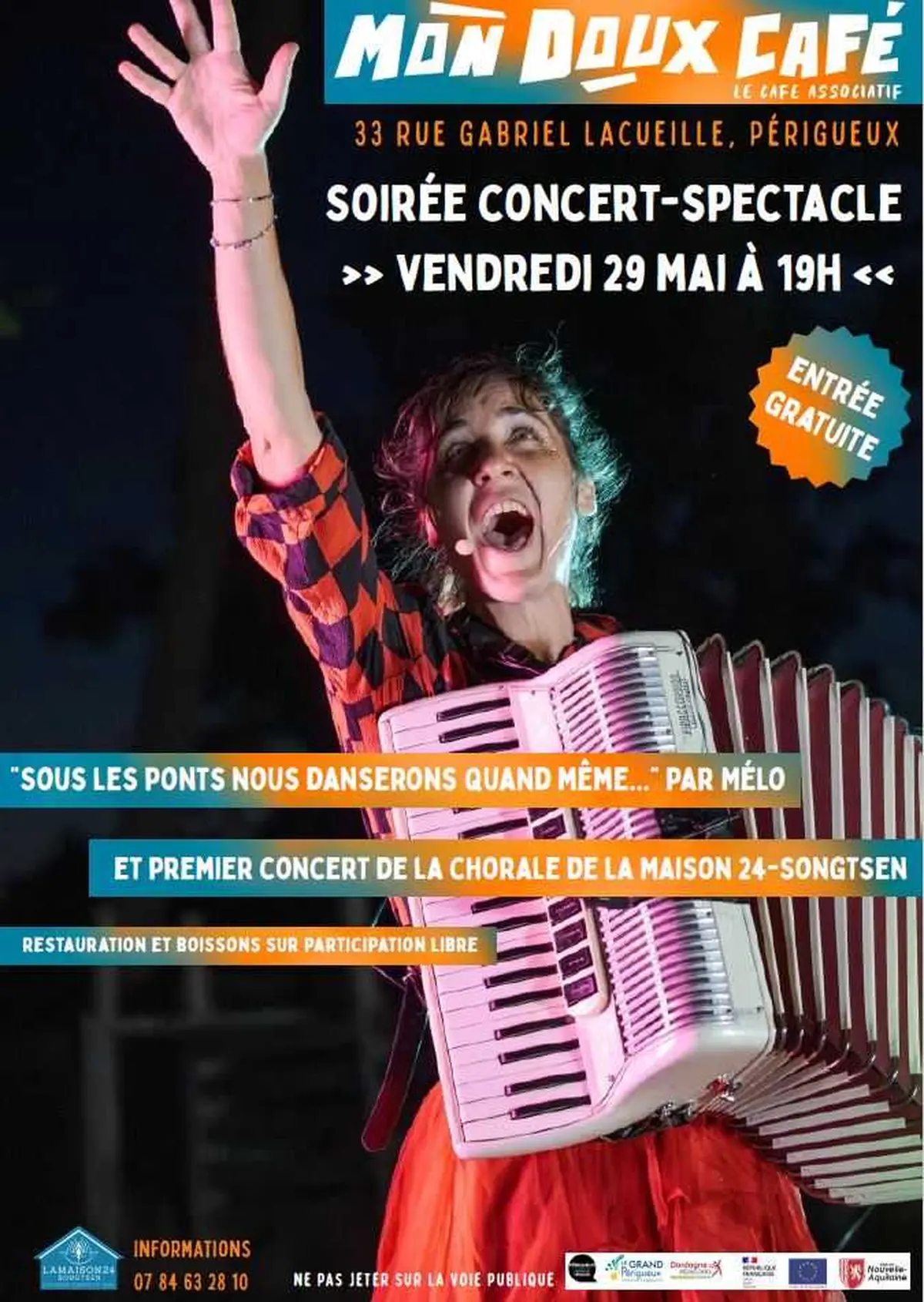 Concert spectacle - La Maison 24