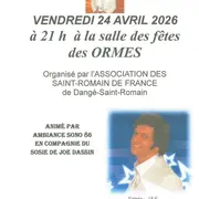 Concert Spectacle - Le 24/04 - St Romain De France