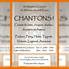 Concert : St Stephen Consort Chantons !